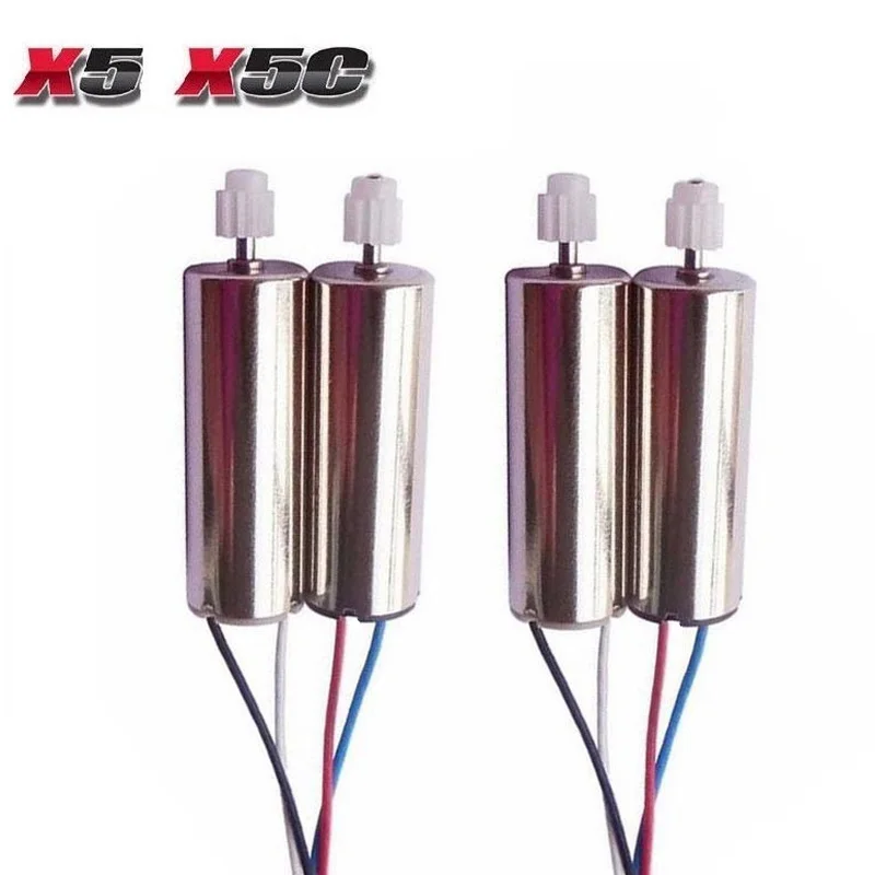 

4PCS(2 pcs motorA +2 pcs motorB) SYMA X5 X5C Motor Spare Parts Engine Replacement Parts RC Quadcopter Drone Motor VS X5SW Motor