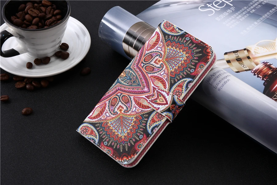 Cartoon Wallet Case for Prestigio Muze G5 H5 J5 U3 V3 LTE 5522 5523 5524 3515 3495 Wize Y3 3406 DUO PU Leather Cover Phone Bag