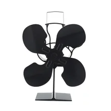 Cheap 4 Blades Heat Powered Stove Fan Log Wood Burner Ecofan Quiet Black Home Fireplace Fan Efficient Heat Distribution Cheap 4 Blades Heat Powered Stove Fan Log Wood Burner Ecofan Quiet Black Home Fireplace Fan Efficient Heat Distribution