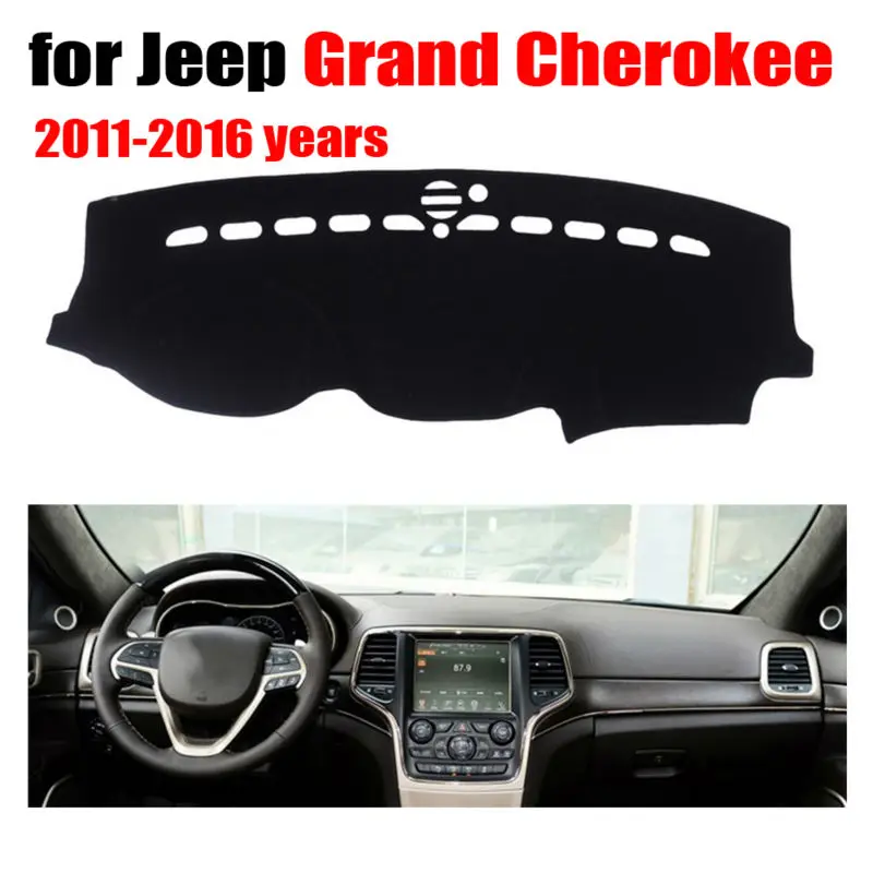 Car dashboard covers mat for Jeep Grand Cherokee 2011 2016 Left hand