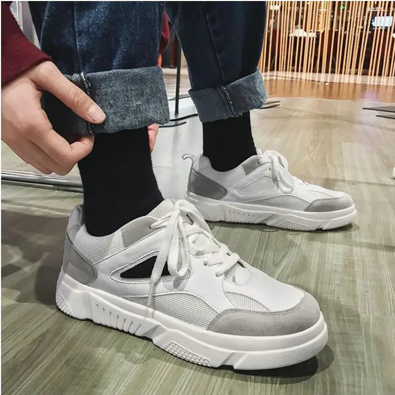 

2019 Brand Design Spring Autumn Boys Running Shoes Adult Athletic Outdoor Sport Sneakers New Arrival Men Walking shoes ZA-04