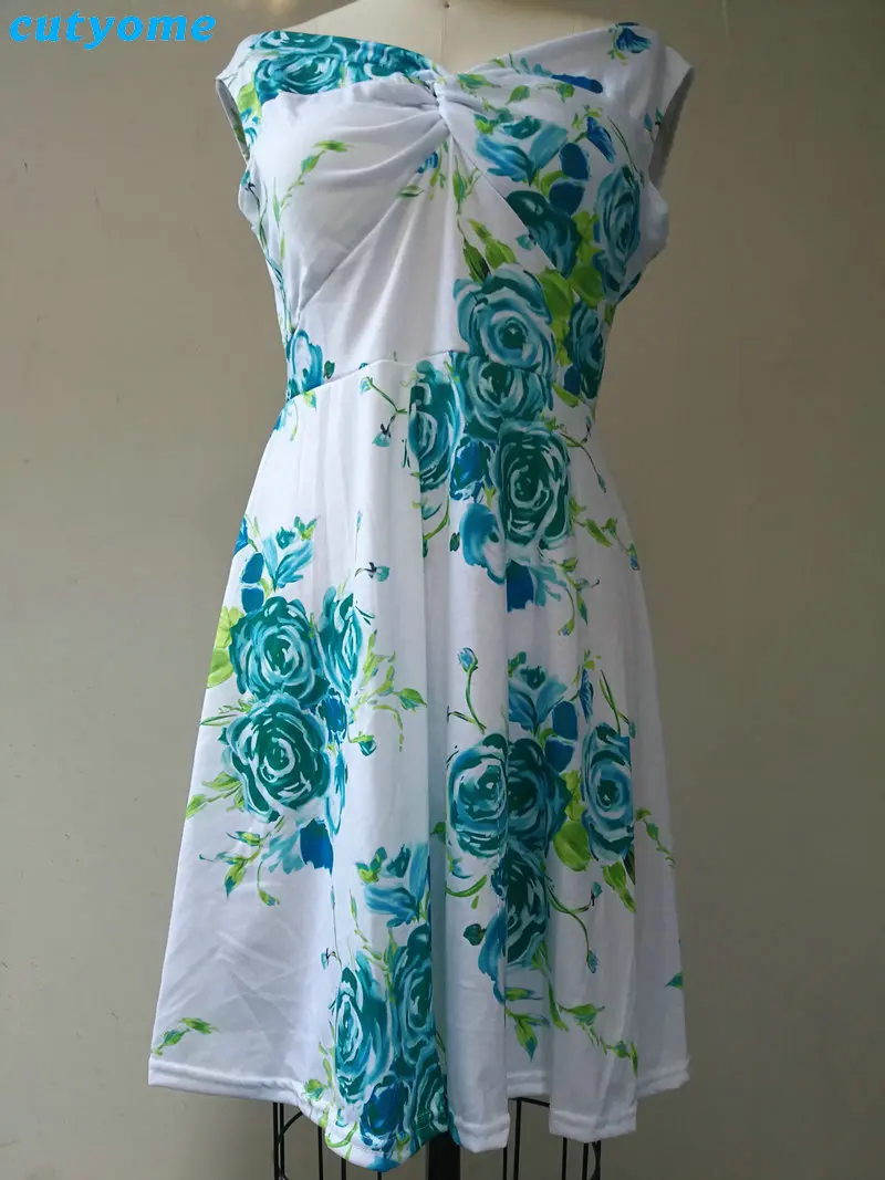 Summer Family Matching Outfits Mother and Daughter Dresses Floral Shoulder Off Dress Kids Mom Daughter Dress Matching Clothes (5)