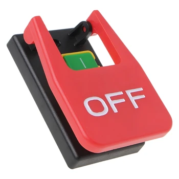 

New Style Electromagnetic Pushbutton Switch Paddle SwitchVoltage protection Table Saws High Quality