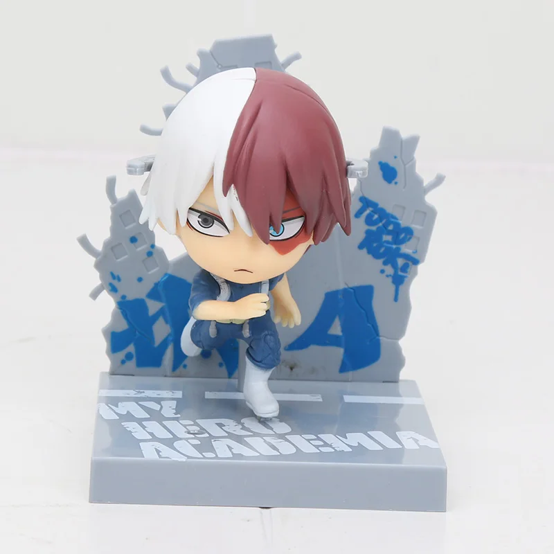 Мой герой Academia фигурка Midoriya Izuku Todoroki Shouto no Hero Academi фигурка игрушки Brinquedos Figurals коллекция подарок - Цвет: blue  no box