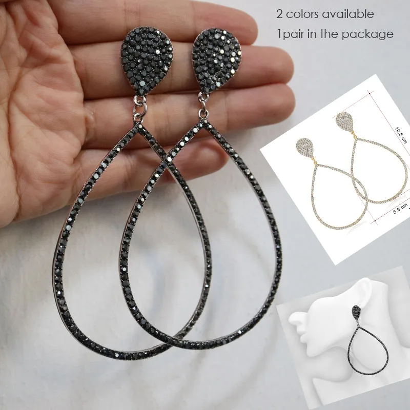 Мода белый или черный круг шпильки геометрической формы серьги кисточкой долго преувеличены серьги для банкетные свадебные серьги