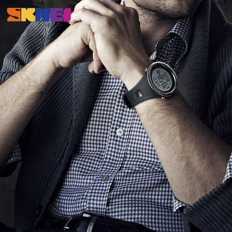 Skmei 1310 спортивные часы мужские с большим циферблатом уличные хронографом