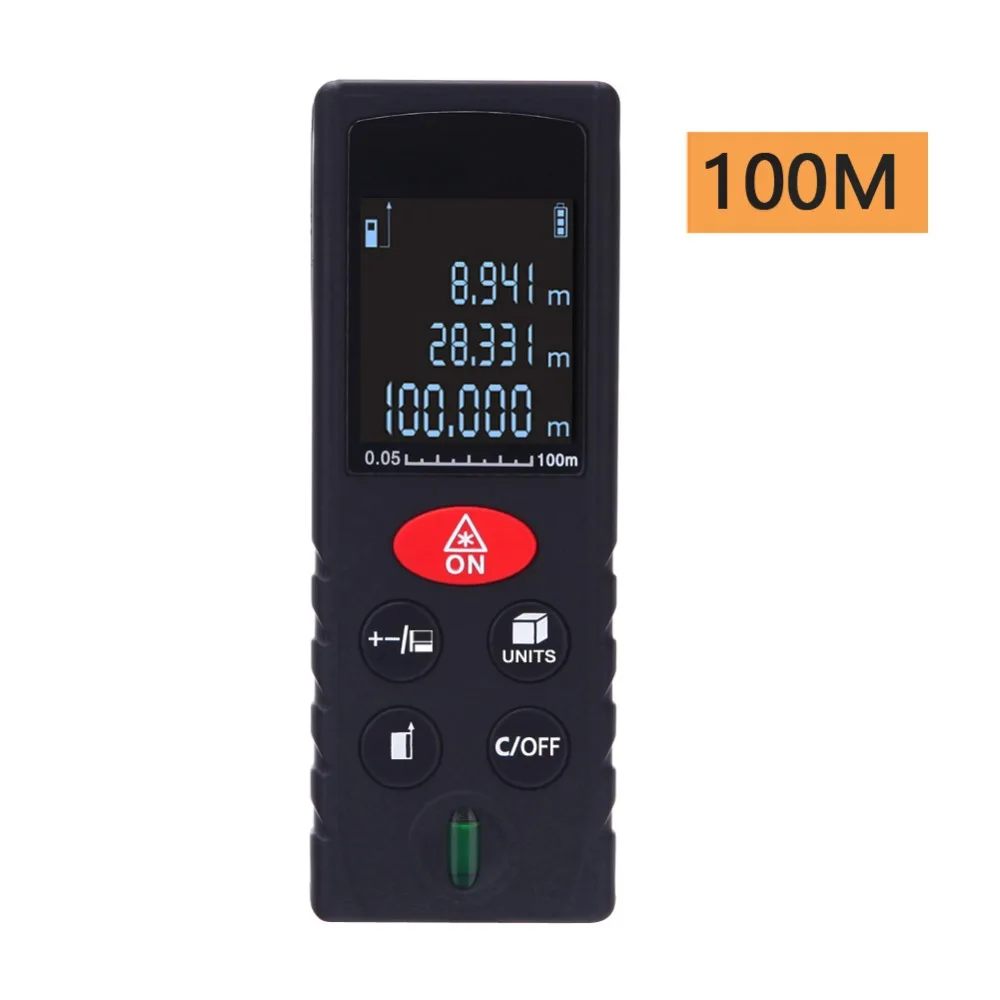 

Handheld laser distance meter 40M 60M 80M 100M rangefinder trena laser tape range finder build measure device ruler test tools