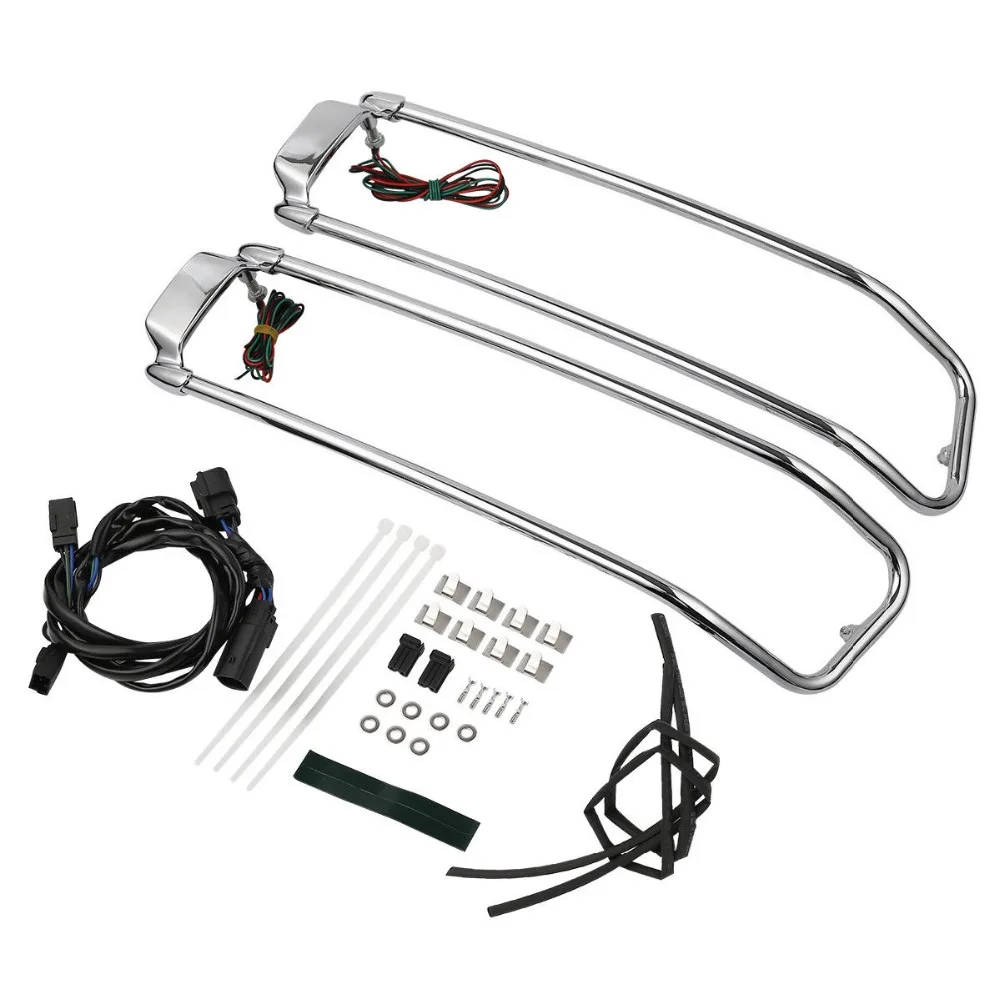 

Saddlebag Lid Rail LED Light Kit For Harley 2014-18 Touring Electra Street Glide