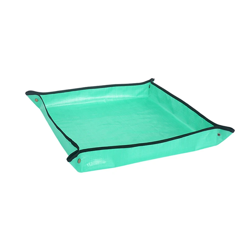 

Flower pot Waterproof Transplanting Pot Pad Anti dirty Garden Flowerpot Pad PE Kneelers Work Cloth For Green Plant Tool