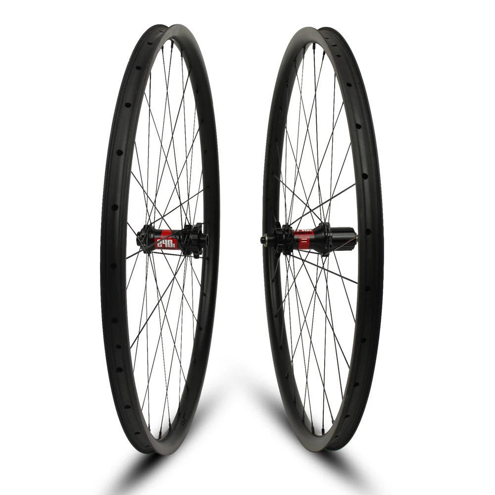 Clearance 12 Speed Original DT Swiss Hub 650B Carbon MTB Wheels Tubeless Rim for 27.5er MTB Cycling Cross Country All Mountain Wheelset 2
