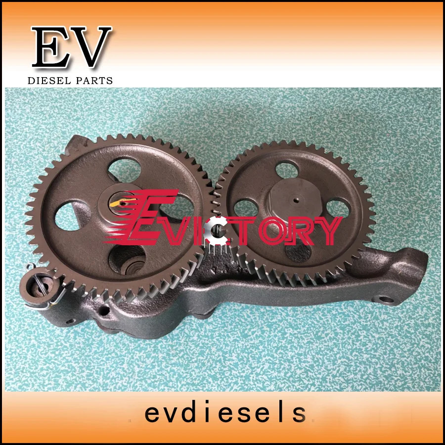 D6AC oil pump
