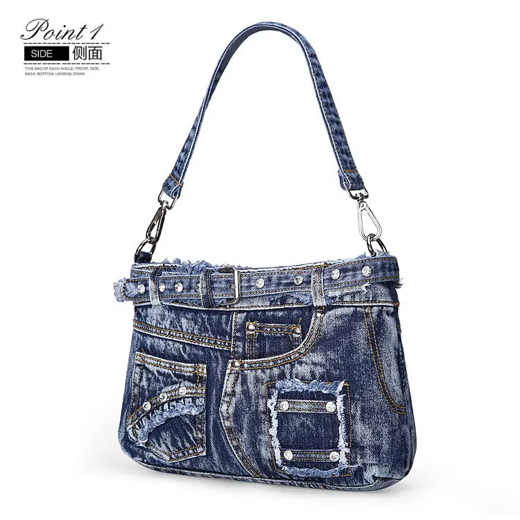 Ombro Das Mulheres Tote Bag Sacos De Cowboy das Mulheres