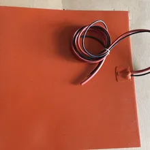Гибкий Нагреватель силиконовый riscaldatore letto для kossel pro stampante 3d Высокоскоростной копир с чернилами 12 в 240x240 мм 200 Вт согревающий