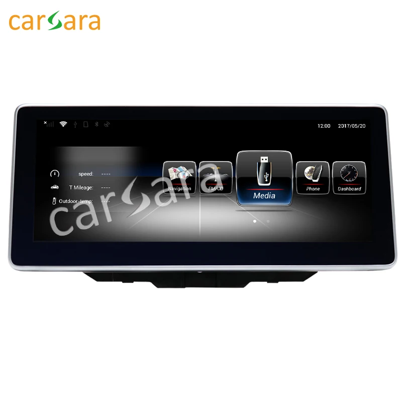 Top 10.25" Android Navigation display for Benz B Class W246 2016-2017 touch screen GPS stereo dash multimedia player 1