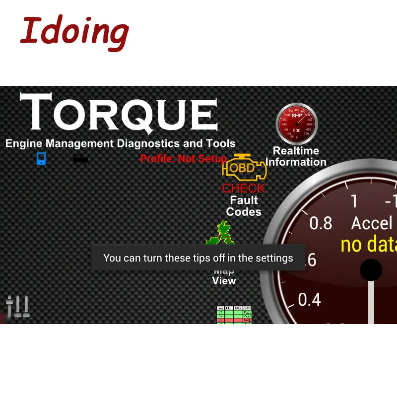 Диагностический инструмент IDoing ELM 327 V1.5 Bluetooth OBD2 OBD II ELM327 сканер интерфейса