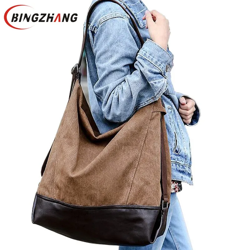 large capacity blast wave Korean special oversized shoulder bag Casual...