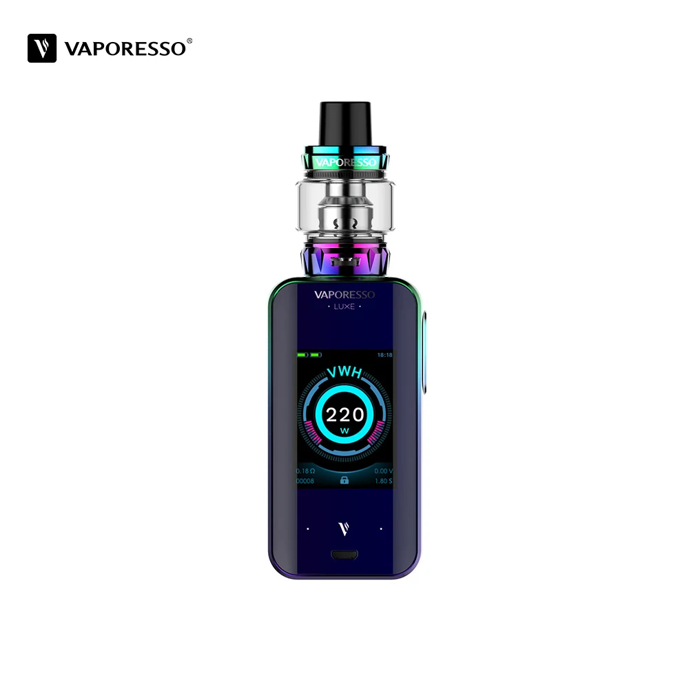 Оригинальные электронные сигареты Vaporesso LUXE S II с 8 мл роскошным зеркальным