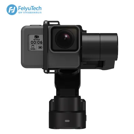 

Feiyu FY WG2X Splashproof Wearable 3 Axis Gimbal dslr stabilizer with 360 Degree Panning with Gopro Hero Session 7 5 6 4K PK WG2