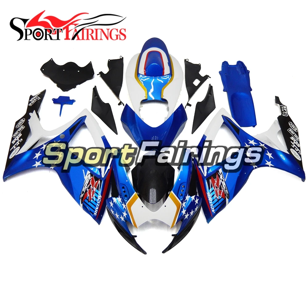 ABS Injection Fairings For Suzuki GSXR600 GSXR750 K6 2006 2007 Plastic
