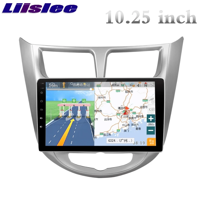 Best For Hyundai Accent RB  i25 WIT Blue 2010~2017 LiisLee Car Multimedia GPS Audio Radio Stereo CarPlay Adapter Navigation NAV 2