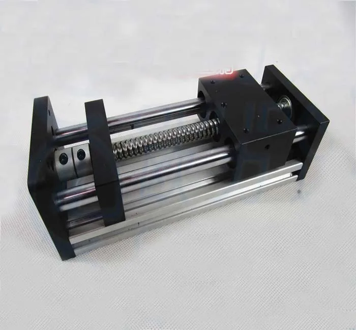 

No Motor 600mm Effective Travel Length Linear Guide Rail Motion Module 16mm 1605 Ballscrew Sliding Table CNC GGP Without Motor