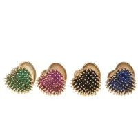 SUNSLL Новое Поступление Золотые медные разноцветные кубические циркония модные серьги/ожерелье набор украшений для женщин подарок на свадьбу Brincos