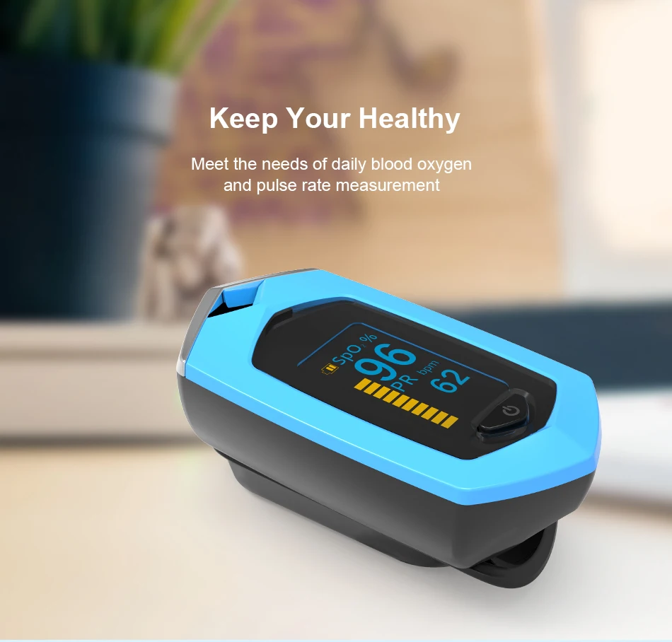 BOXYM Medical Rechargeable Finger Pulse Oximeter Digital Oximetro De Dedo SpO2 PR OLED CE Pulsioximetro Heart Rate Monitor