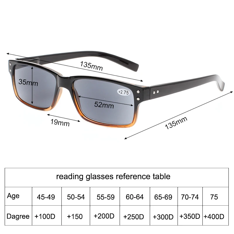 Летние модные очки для чтения, 2 упаковки, для мужчин и женщин, Повседневные Удобные солнцезащитные очки с диоптером 1,0, 1,5, 2,0, 2,5, 3,0, 4,0