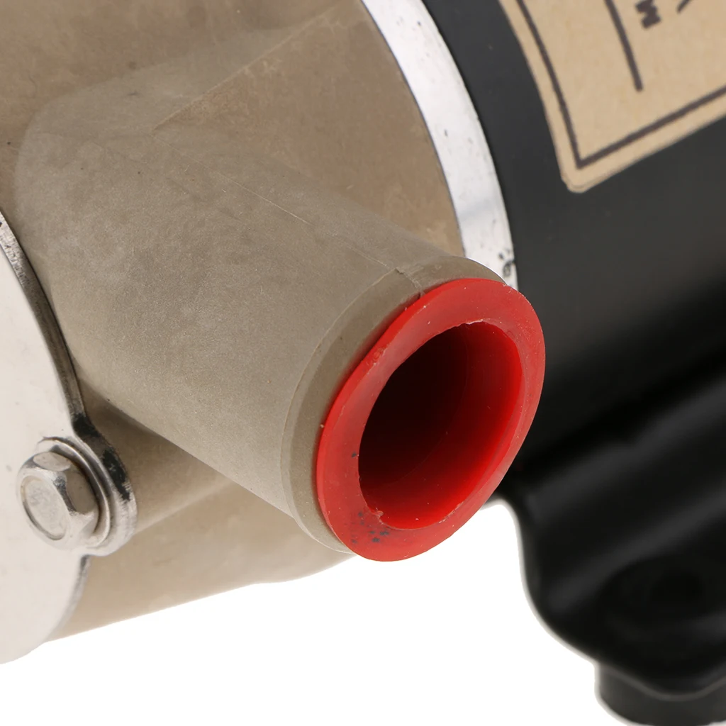 30L/Min 12V Electric Surface Centrifugal Pump Deck Wash Engine Cooling Pump Flexible Impeller Water Pump