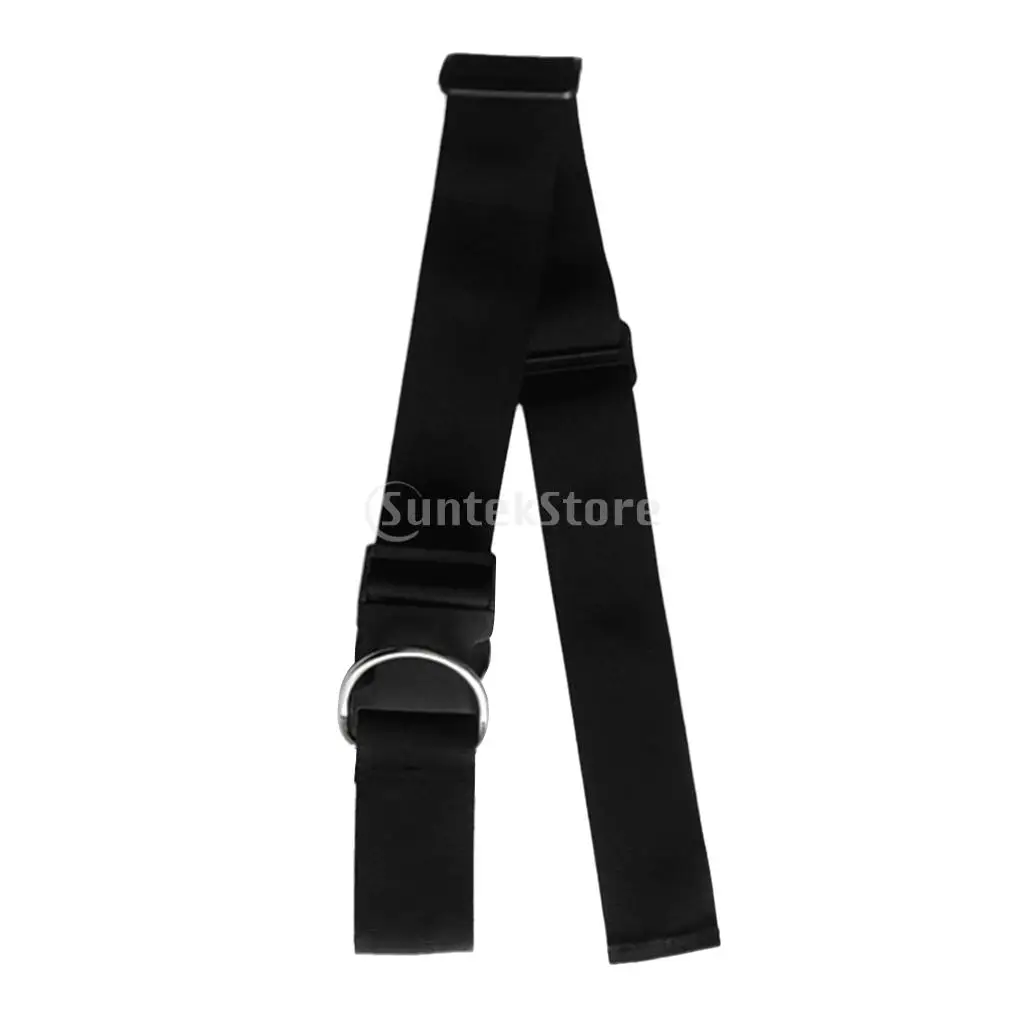 50mm Scuba Diving Crotch Strap with Quick Release Buckle & D Ring Tech Dive Gear BCD Accessories