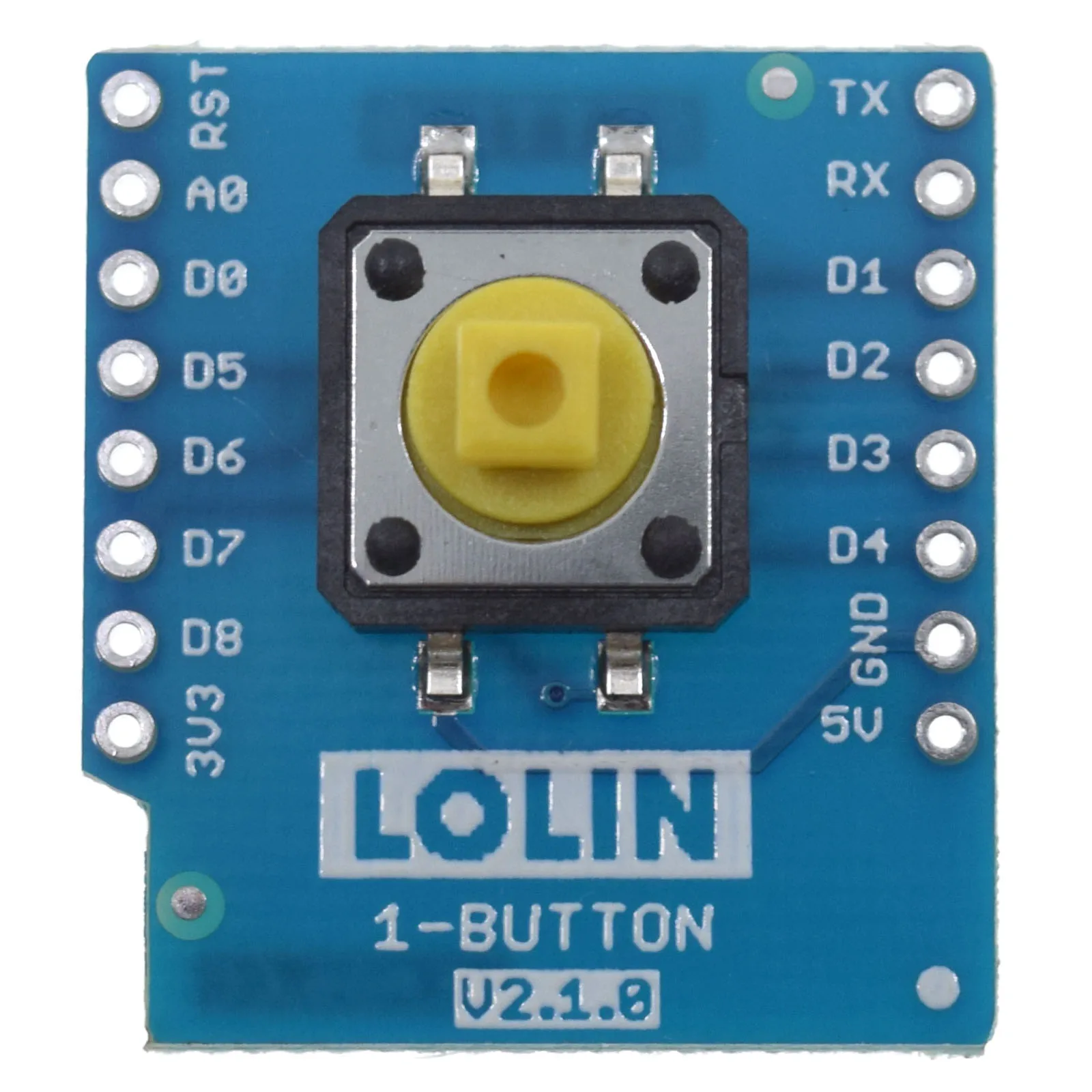 

1-Button Shield V2.1.0 for LOLIN (WEMOS) D1 mini button