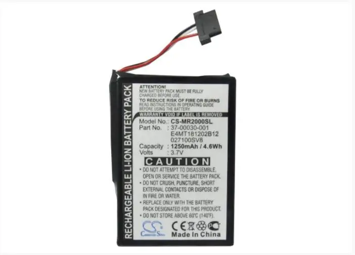 Аккумулятор Cameron Sino 1250mAh для MAGELLAN Maestro 3100 2000 2200T 2250T 027100SV8 37-00030-001 E4MT181202B12 |