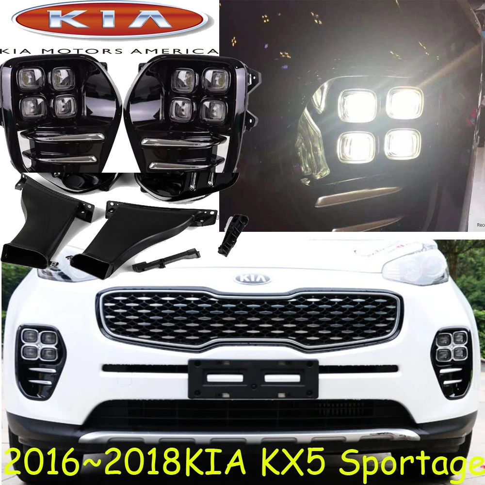 Кронштейн,~ KlA sportage KX5 Дневной светильник, автомобильные аксессуары, светодиодный, KlA sportage KX5 противотуманный светильник, sorento, Ceed, k5, KX 5