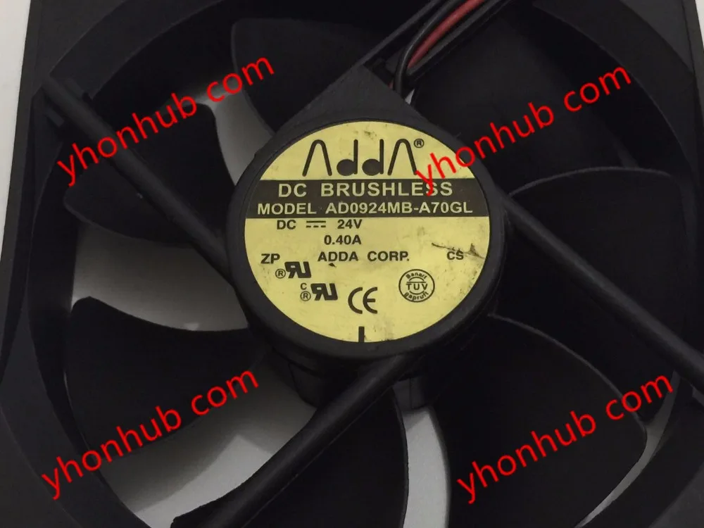 Охлаждающий вентилятор для сервера ADDA AD0924MB A70GL DC 24 В 0 40 а 92x92x25 мм|square fan|server fan92x92x25mm