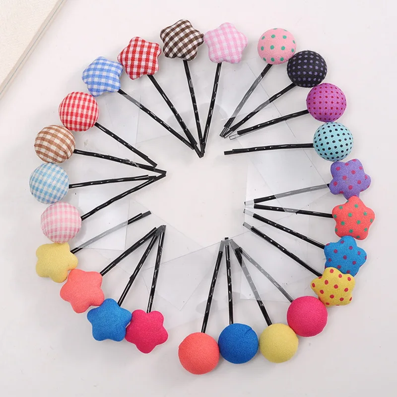 

4PCS Cute Five-Pointed Star Hairpin Baby Girls Kids Hair Clip Bobby Pins Accessories
