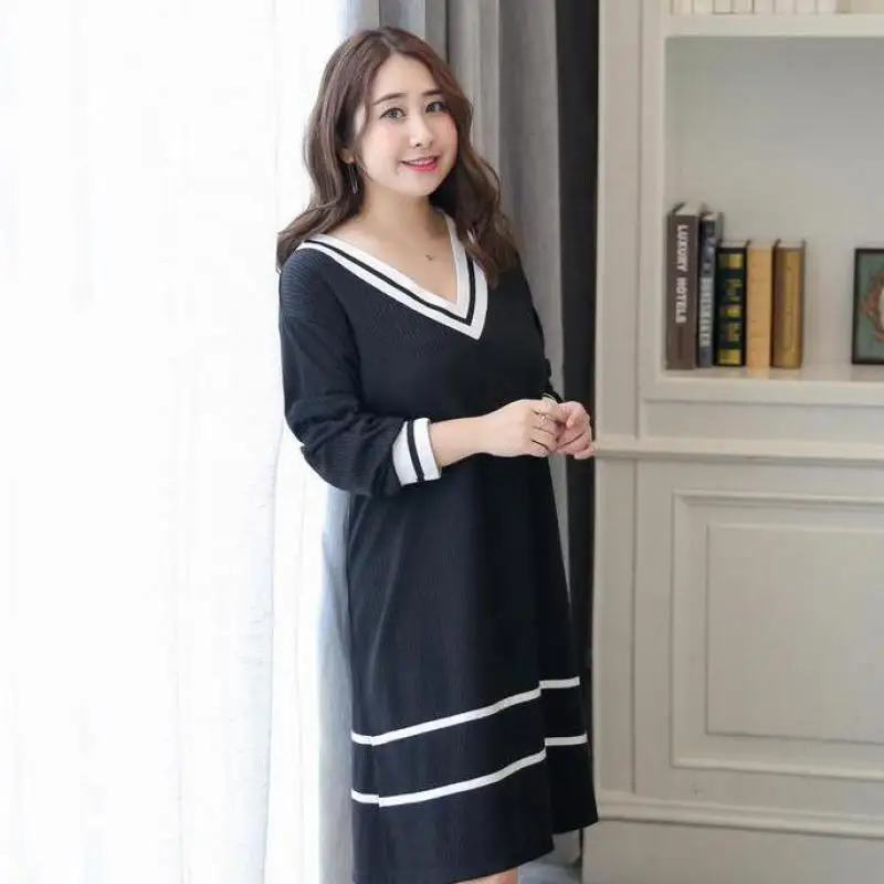 black nightdress cotton