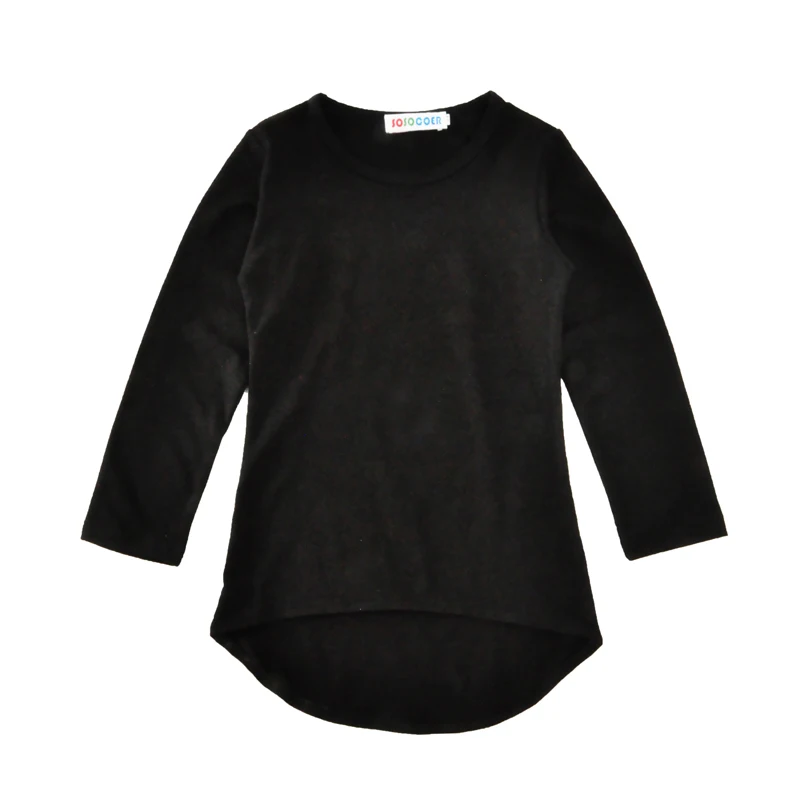 Baby girl dress black casual dress infant kids girls dress long sleeve toddler dresses cotton fashion