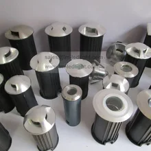 IP67 пол настил Открытый 12 В Bridgelux 1 Вт 20 шт./лот теплый белый день белый холодный белый синий в местах led