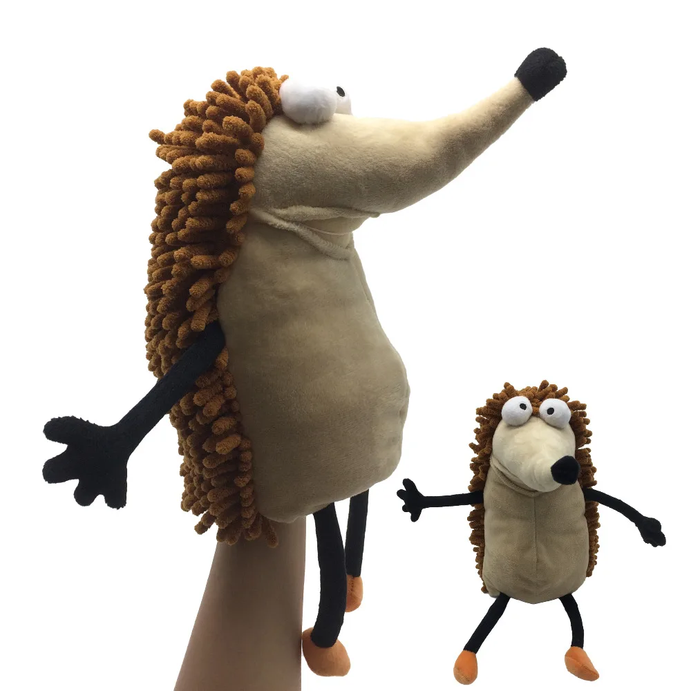 Kids Toys Animals Plush Hand Puppets Hedgehog Soft Toy Story Toys