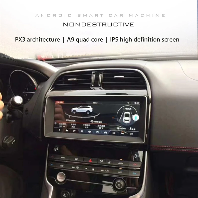 Top LiisLee Car Multimedia GPS Audio Hi-Fi Radio Stereo For Jaguar XE S X760 2015~2018 Original Style Navigation NAVI 2