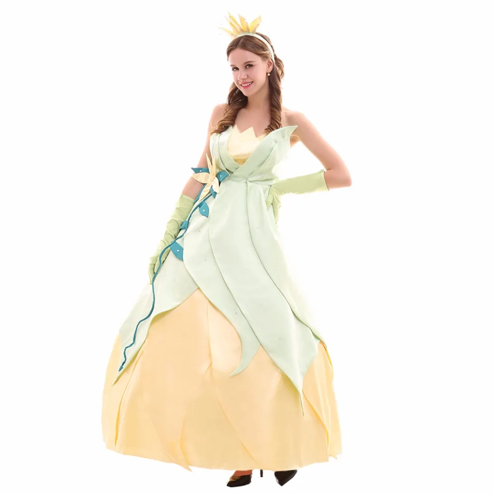 Cosplaydiy Custom Made Tiana Princess Dress The Princess And The