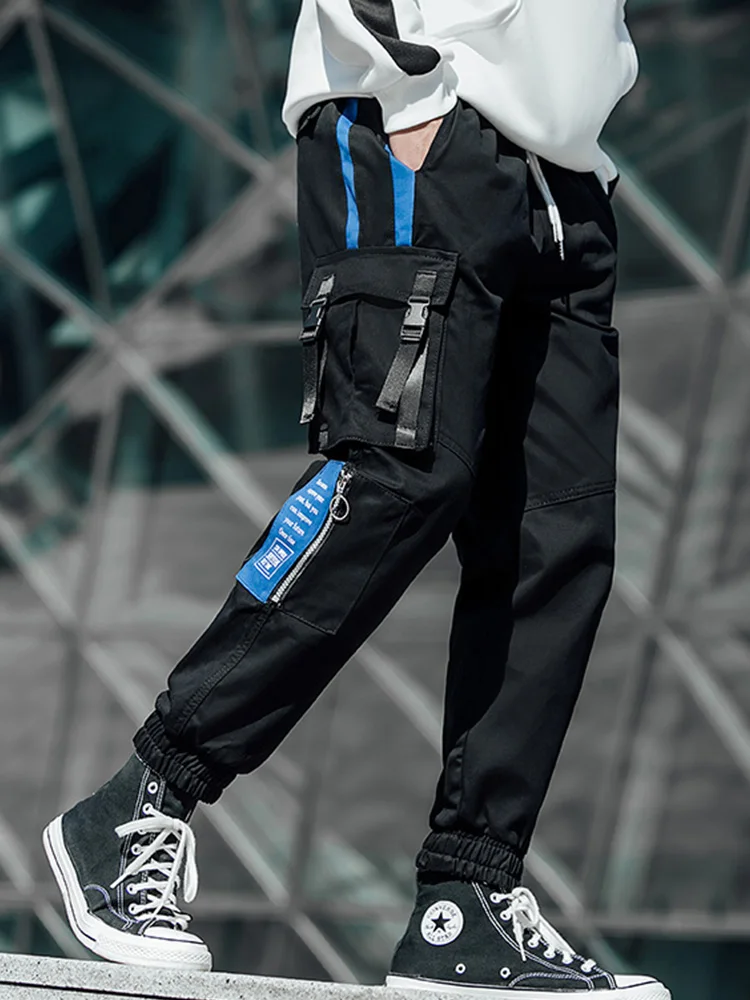 jogging pants with side stripe