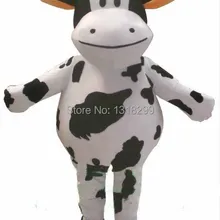 Маскот молочный Крупный рогатый скот молочный корова маскарадный костюм на заказ карнавальные наборы костюмов