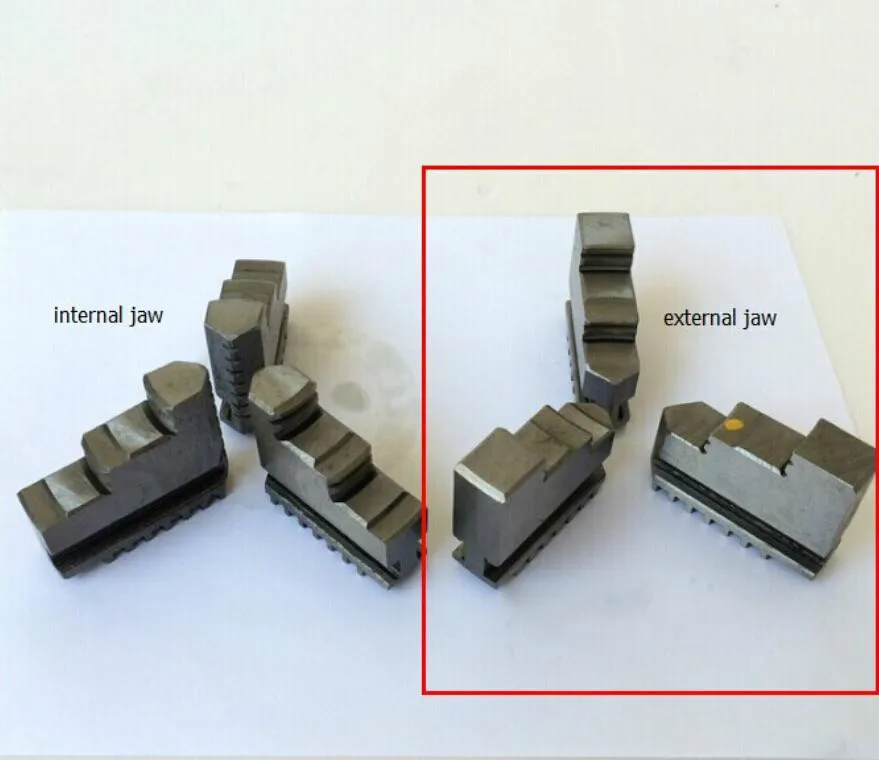 

3 PCS K11-125 lathe chuck accessories jaw external jaws