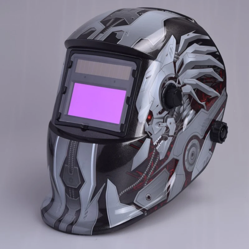 

New Head-Mounted LCD Welding Protection Mask Solar Automatic Variable Light Welder Cap Gas Welding Helmet Soldering Tools