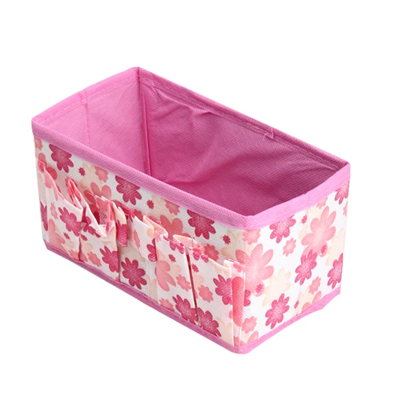 

Cosmetic Folding Make Up Storage Box Container Bag Case Stuff Organizer