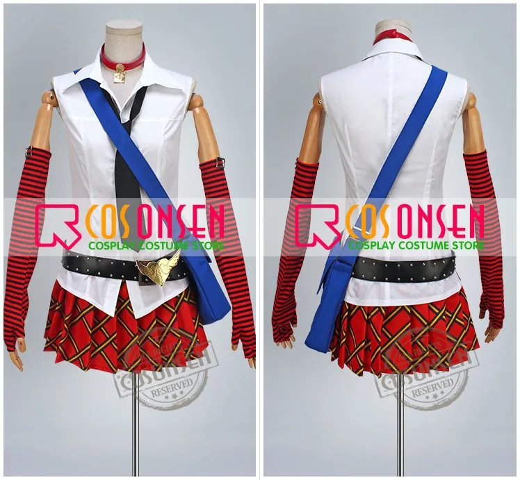 COSPLAYONSEN Persona 4 the Golden Анимация Мари Косплей Костюм Все Размеры На Заказ