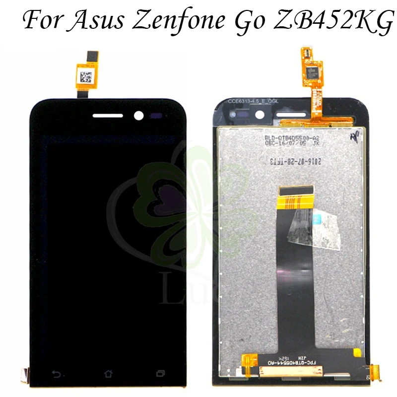 ЖК-дисплей 4 5 дюйма для Asus Zenfone GO ZB452KG X014D матричный сенсорный экран дигитайзер в
