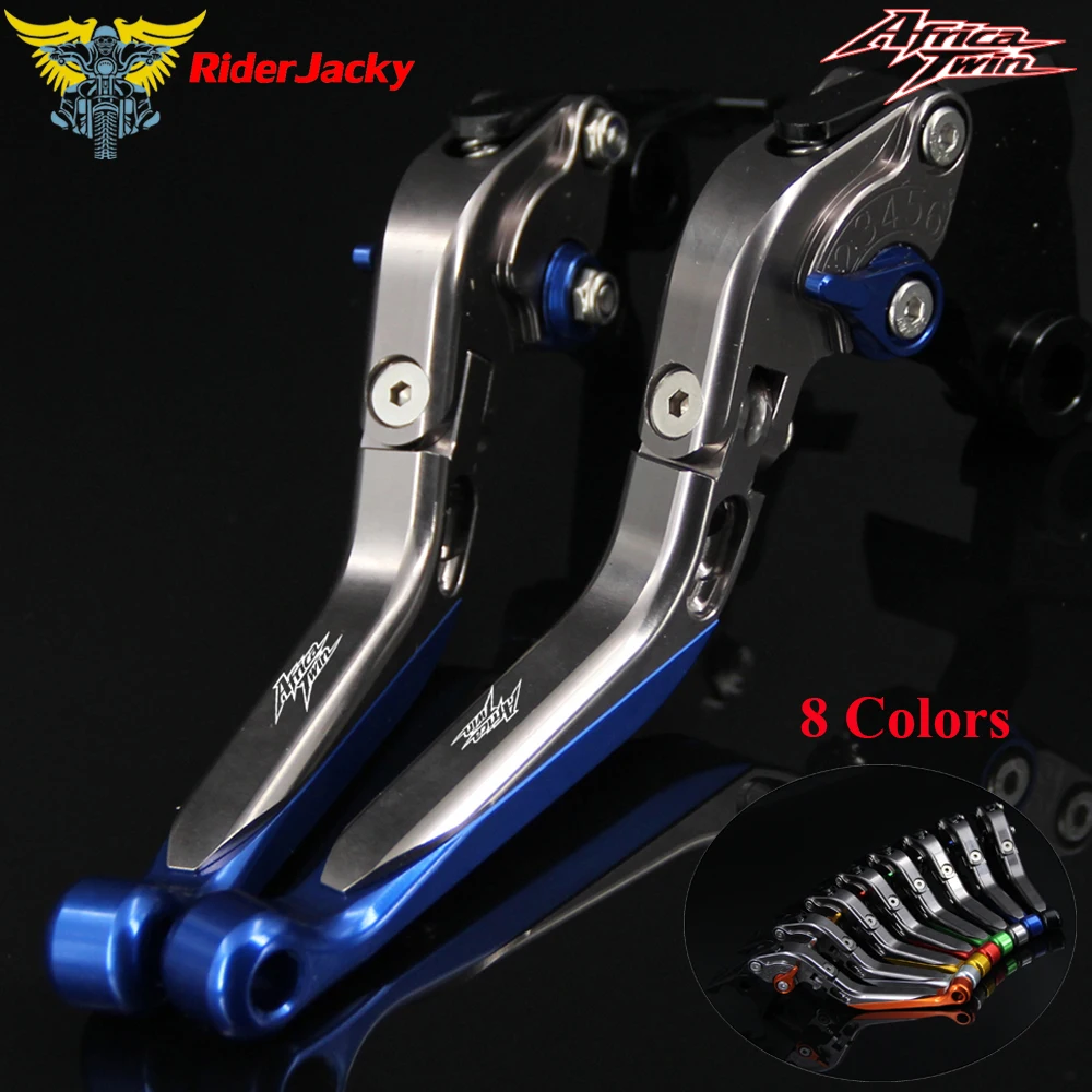 

For Honda CRF1000L African Twin 2016-2018 CRF 1000 1000L Blue CNC Adjustable Folding Extendable Motorcycle Brake Clutch Levers