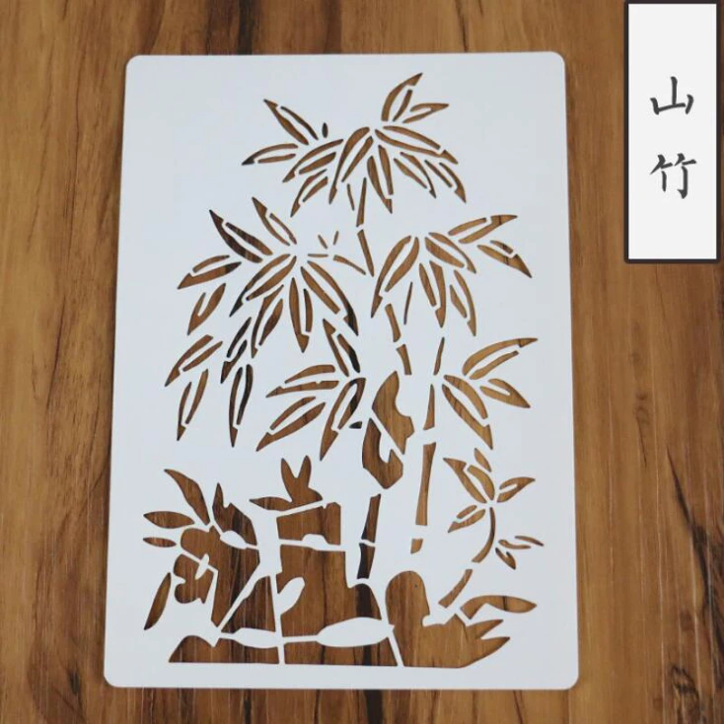 

1pc Stencil Mangosteen Painting Templates Crafts For Wall Graphics Scrapbooking Ornament Album Coloring Embossing Supplies